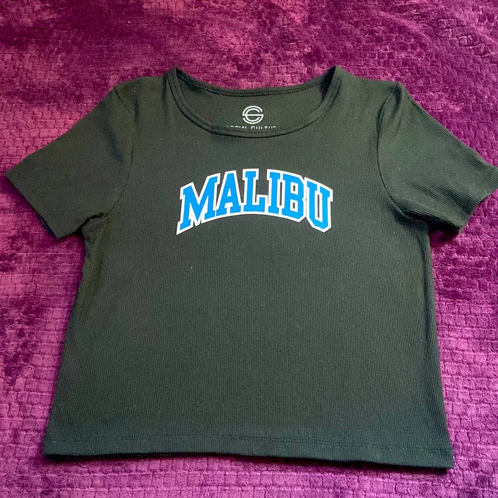 Malibu Black t shirt